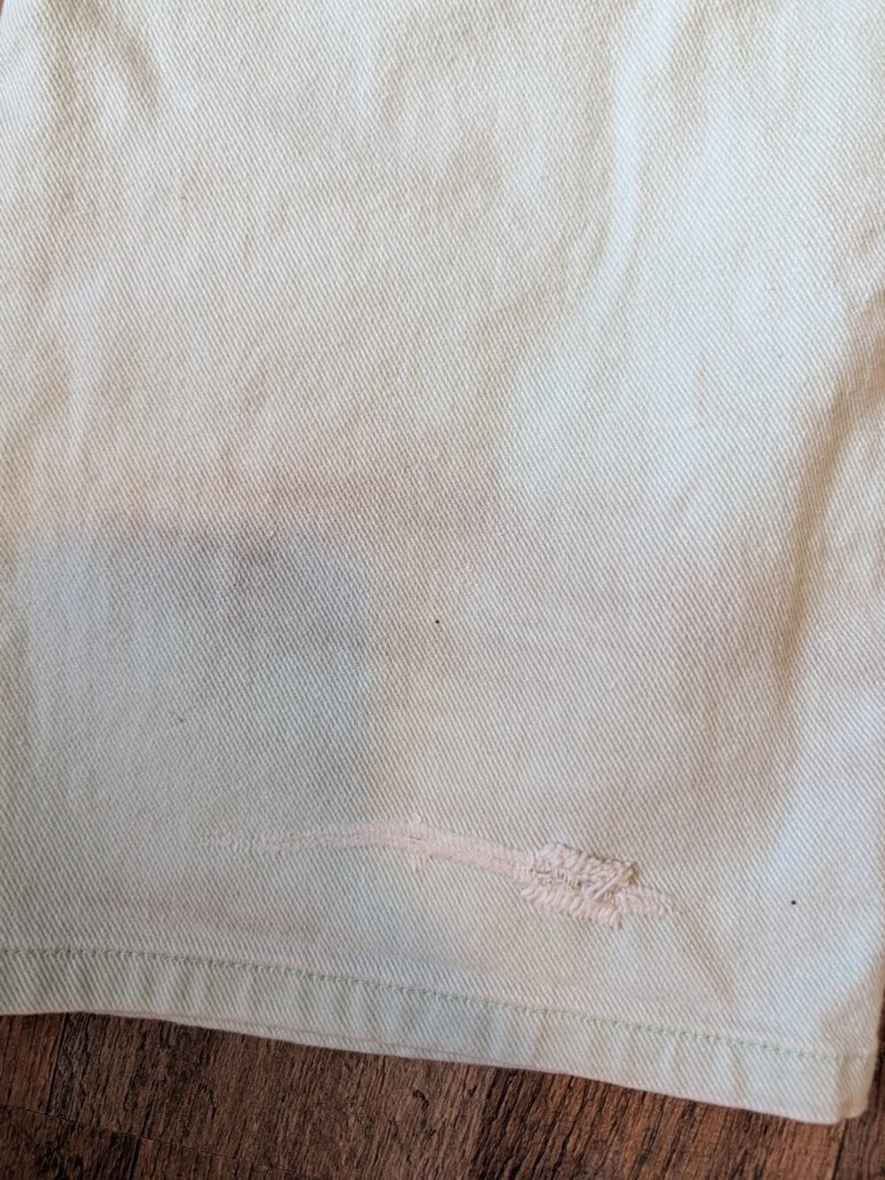 Route 66 Vintage women's jeans AS IS (see description) sea foam green size 12 - Picture 3 of 5